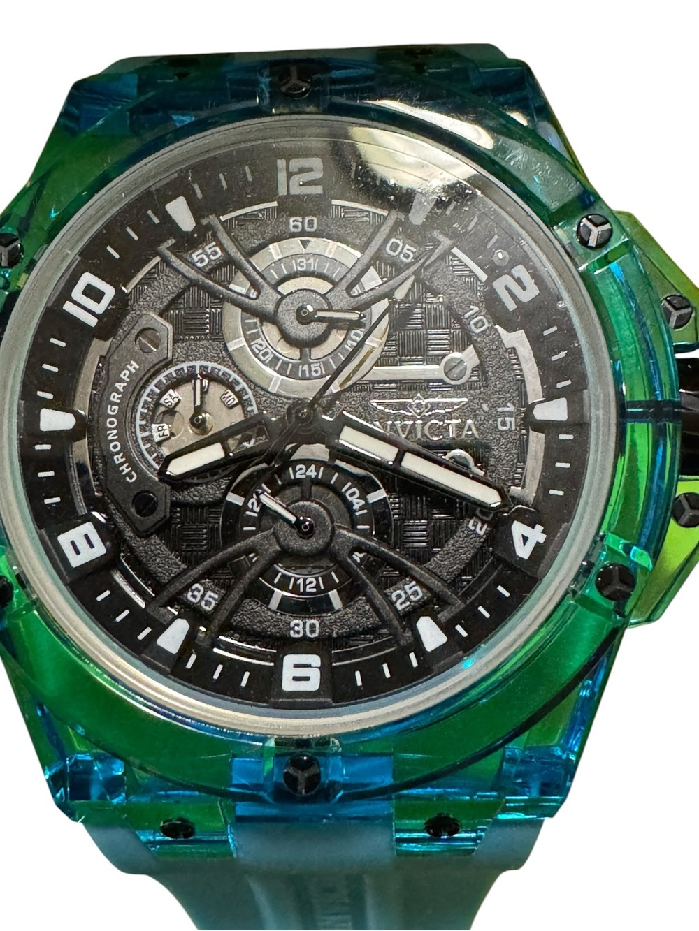 Invicta racing saphirex 46 mm sku 48808
